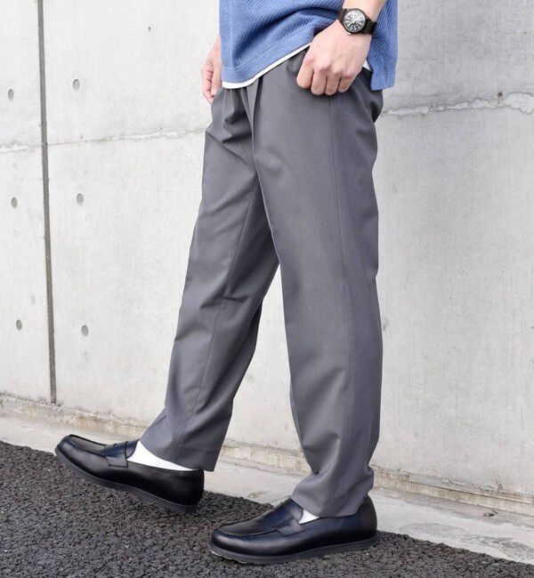 SHIPS any「SHIPS any: COOLMAX ジャストレングス テーパード パンツ ＜セットアップ対応＞◇」|チノ|