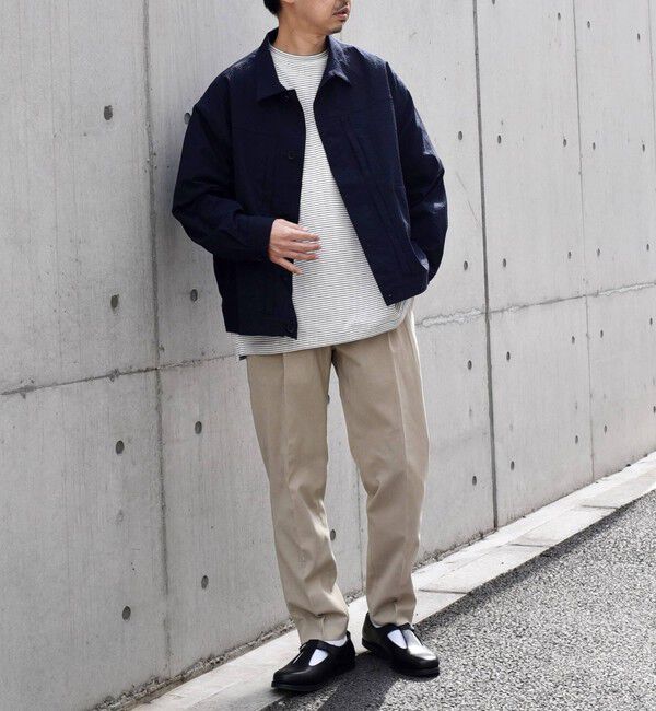 SHIPS any「SHIPS any: COOLMAX ジャストレングス テーパード パンツ ＜セットアップ対応＞◇」|チノ|