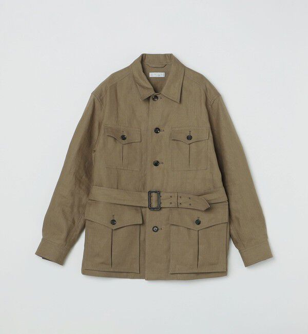SHIPS「SHIPS: LES LESTON リネン サファリ ジャケット」|その他|