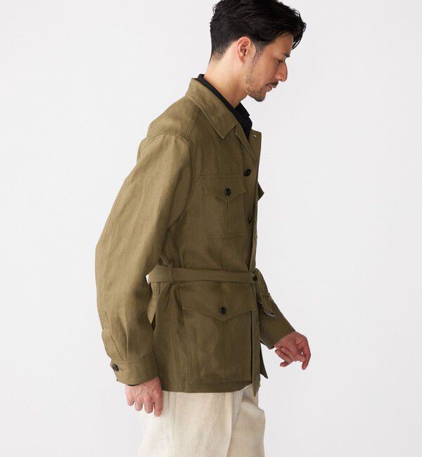SHIPS「SHIPS: LES LESTON リネン サファリ ジャケット」|その他|