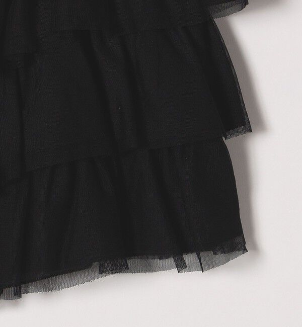 SHIPS any「SHIPS any:〈手洗い可能〉チュール ティアード 2WAY キャミソール」|キャミソール|