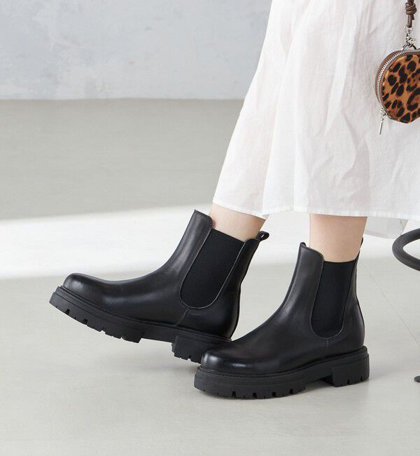 SHIPS for women「FAEDA:サイドゴア ブーツ」|ショートブーツ|