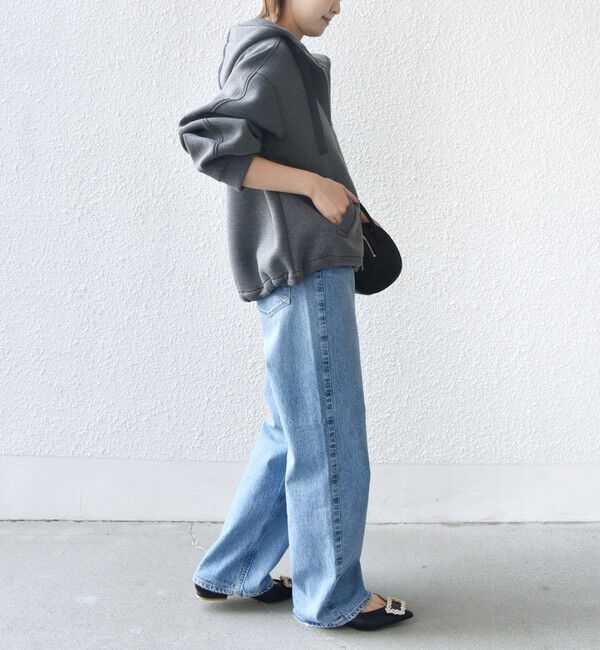 SHIPS for women「【WEB限定】〈手洗い可能〉ダンボール ダブルジップ フーディー 1」|パーカー|