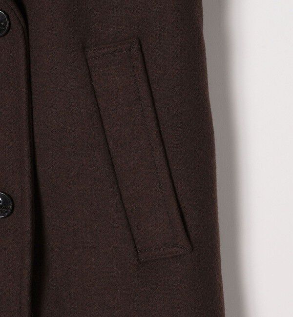 SHIPS any「SHIPS any: ウール ミックス コクーン ショート Pコート」|その他|