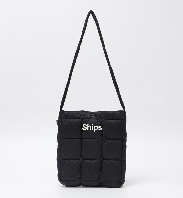 SHIPS「【WEB限定/SHIPS別注】TAION: ダウン スクエア ショルダー バッグ」|ショルダー・メッセンジャー|