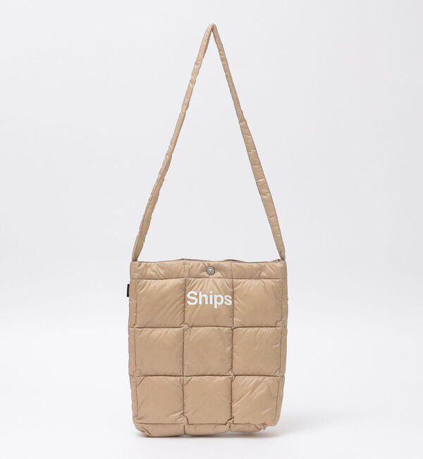 SHIPS「【WEB限定/SHIPS別注】TAION: ダウン スクエア ショルダー バッグ」|ショルダー・メッセンジャー|