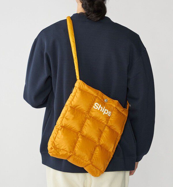 SHIPS「【WEB限定/SHIPS別注】TAION: ダウン スクエア ショルダー バッグ」|ショルダー・メッセンジャー|