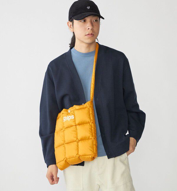 SHIPS「【WEB限定/SHIPS別注】TAION: ダウン スクエア ショルダー バッグ」|ショルダー・メッセンジャー|