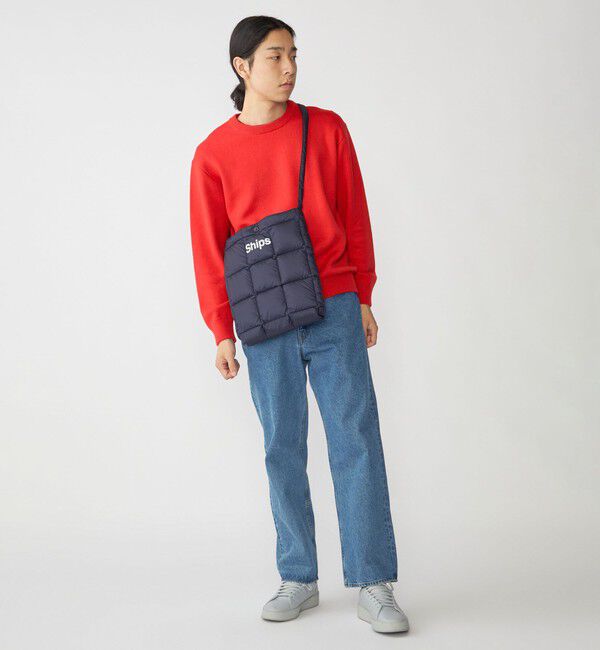 SHIPS「【WEB限定/SHIPS別注】TAION: ダウン スクエア ショルダー バッグ」|ショルダー・メッセンジャー|