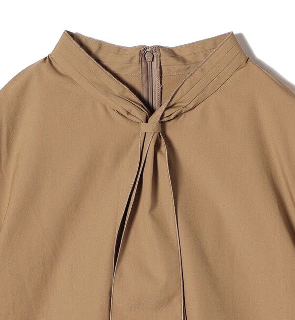 SHIPS for women「〈手洗い可能〉ブロード ボウタイ ブラウス」|シャツ・ブラウス|