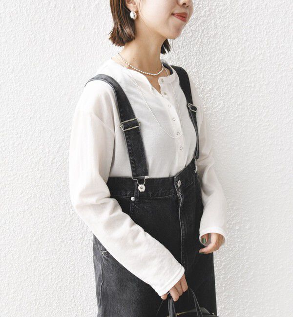 SHIPS for women「〈洗濯機可能〉シアー 裏毛 2WAY プルオーバー」|Tシャツ・カットソー|