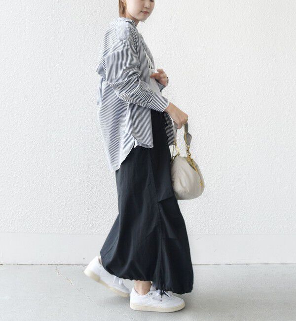 SHIPS for women「【SHIPS別注】M53:〈手洗い可能〉ミリタリー ファティーグ スカート」|スカート|