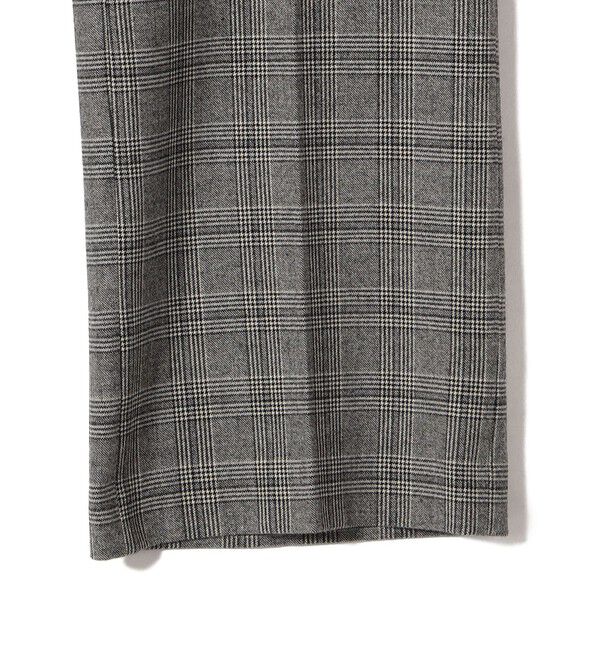 SHIPS for women「〈手洗い可能〉両面起毛 セミフレア チェック パンツ」|その他|