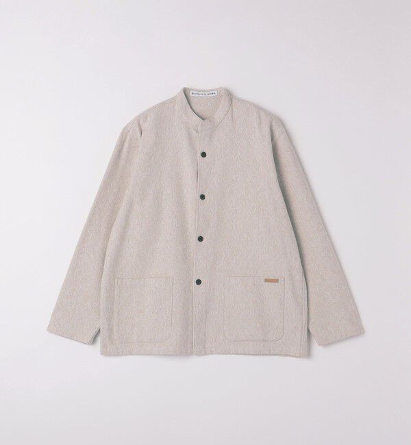 SHIPS「BATEAUX DE SHIPS: コットン ツイード シャツ」|シャツ・ブラウス|オフホワイト