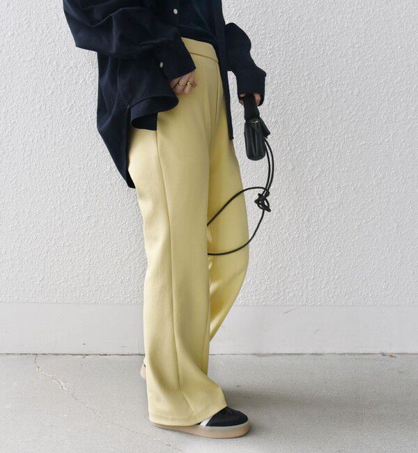 SHIPS for women「〈手洗い可能〉ストレッチ フレア パンツ」|その他|