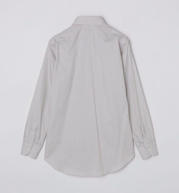 SHIPS「SHIPS: イージーアイロン ドビー ストライプ ワイドカラー シャツ」|シャツ・ブラウス|