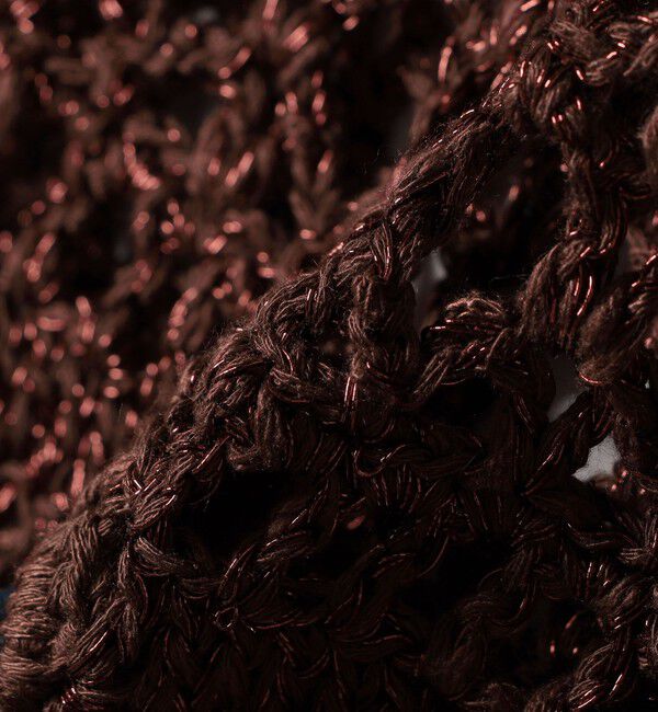 SHIPS for women「LOGAN KNITTING MILLS:〈手洗い可能〉モール ビスチェ」|ニット・セーター|