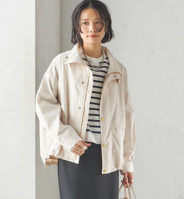 SHIPS for women「〈洗濯機可能〉LIMONTA EAST 中綿 ベスト付き ナイロン ブルゾン」|ブルゾン・スタジャン|