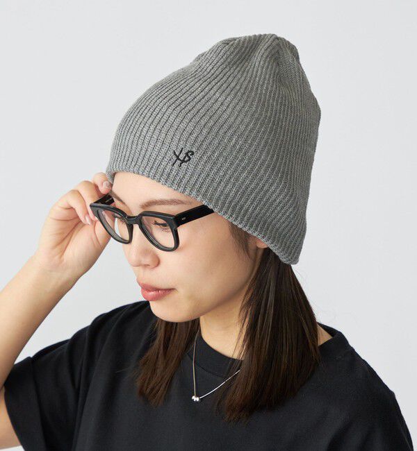 SHIPS「【WEB限定】SHIPS:〈抗菌/防臭〉2サイズ ワンポイント ロゴ ワッチ キャップ ビーニー」|ニット帽|