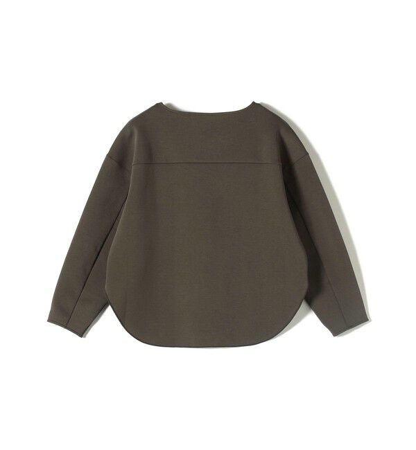 SHIPS for women「〈洗濯機可能〉ダンボール ラウンドヘム プルオーバー」|スウェット・ジャージ|