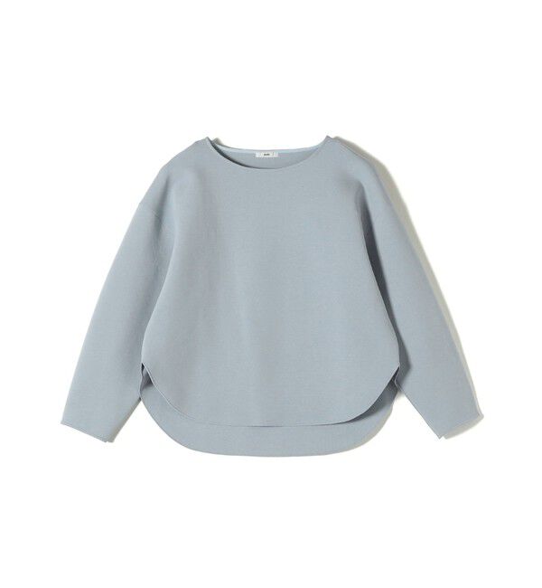 SHIPS for women「〈洗濯機可能〉ダンボール ラウンドヘム プルオーバー」|スウェット・ジャージ|