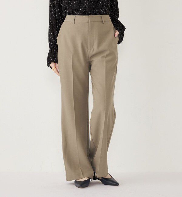 SHIPS Colors 「SHIPS Colors:〈手洗い可能〉セミフレア パンツ(セットアップ対応可能)◇」|その他|グレー