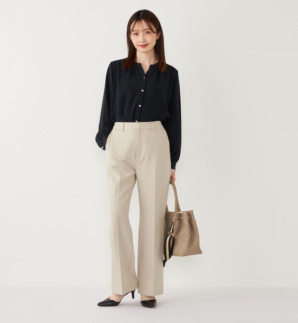 SHIPS Colors 「SHIPS Colors:〈手洗い可能〉セミフレア パンツ(セットアップ対応可能)◇」|その他|