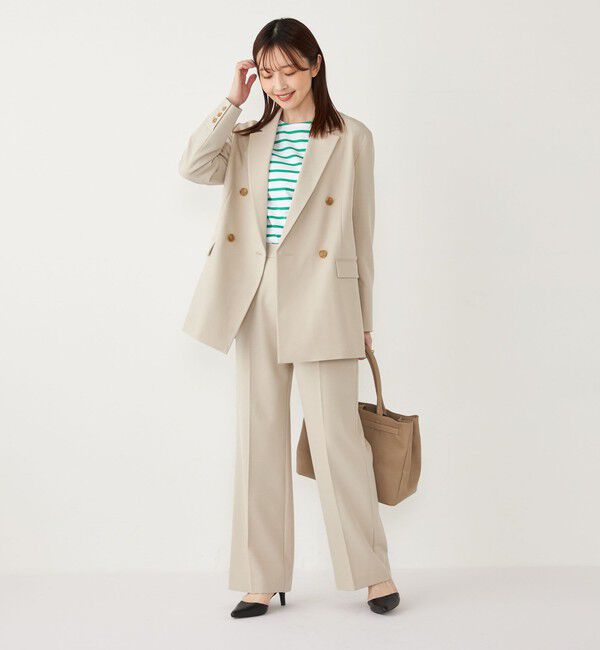 SHIPS Colors 「SHIPS Colors:〈手洗い可能〉セミフレア パンツ(セットアップ対応可能)◇」|その他|