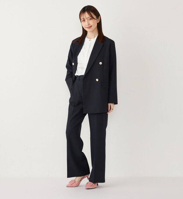 SHIPS Colors 「SHIPS Colors:〈手洗い可能〉セミフレア パンツ(セットアップ対応可能)◇」|その他|