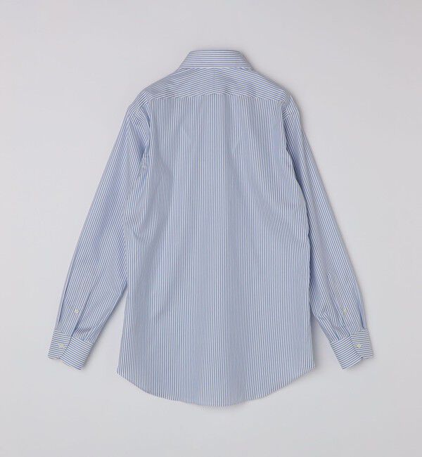 SHIPS「SHIPS:〈FUNCTION〉イージーアイロン  ロンドンストライプ ワイドカラー シャツ」|シャツ・ブラウス|