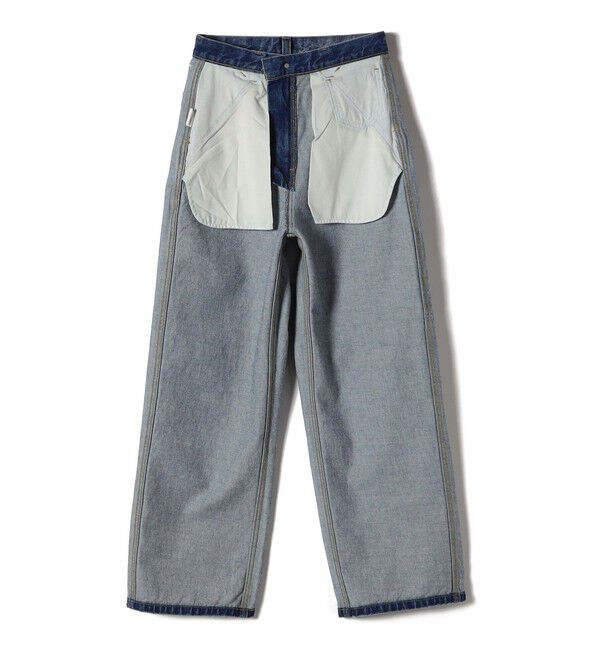 SHIPS for women「【SHIPS別注】WHITE FIELD:デニム ペインター パンツ」|デニム|