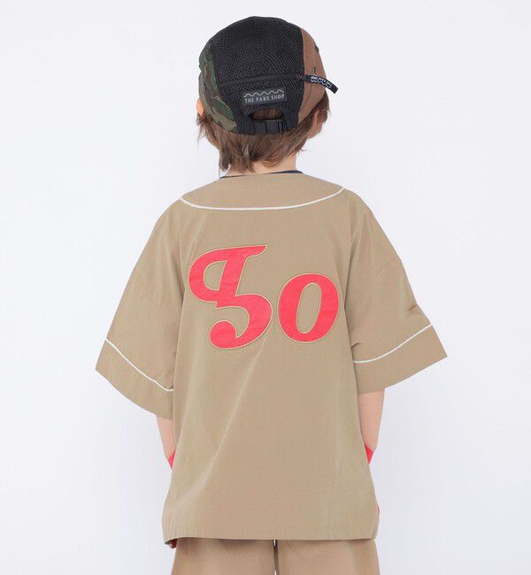 SHIPS KIDS「SHIPS KIDS:100～130cm / ベースボール シャツ」|シャツ・ブラウス|