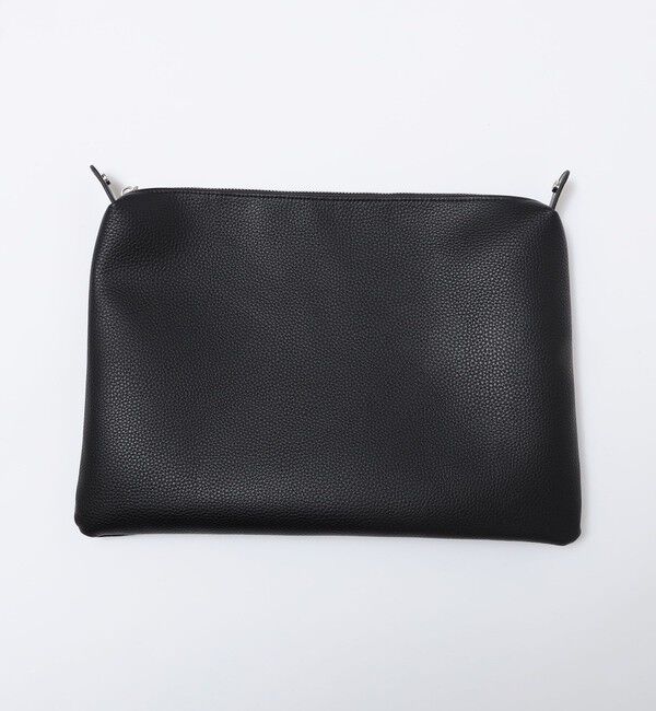 SHIPS「【WEB限定】SHIPS: 合成皮革 ヴァーティカル ビズ トート バッグ (クラッチバッグ付き)」|トートバッグ|