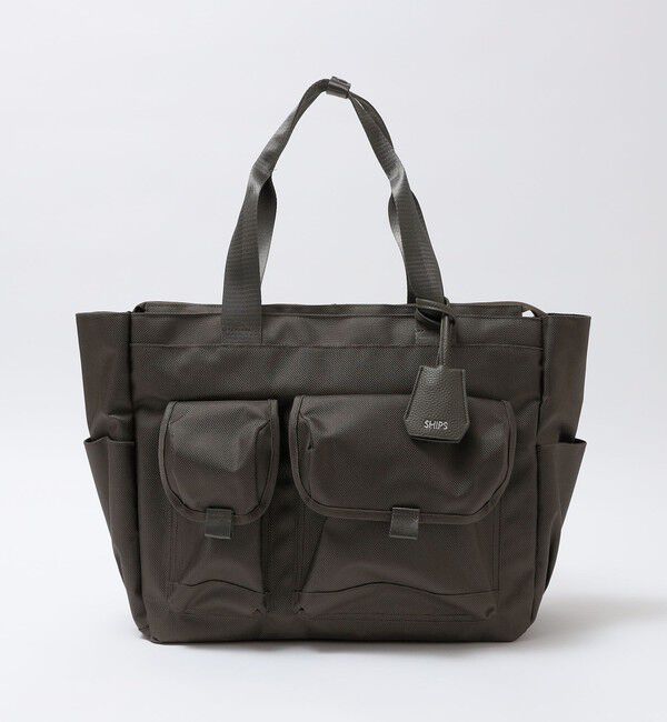 SHIPS「【WEB限定】SHIPS: ビズ ワイド ブリーフ トート バッグ」|トートバッグ|