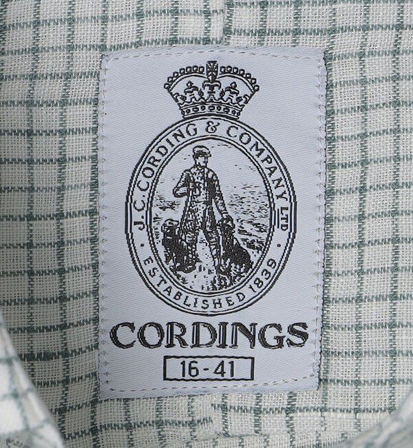 SHIPS「CORDINGS: リネン グラフチェック シャツ」|シャツ・ブラウス|