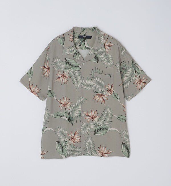 SHIPS Colors 「SHIPS Colors:〈洗濯機可能〉レーヨン プリント シャツ」|シャツ・ブラウス|