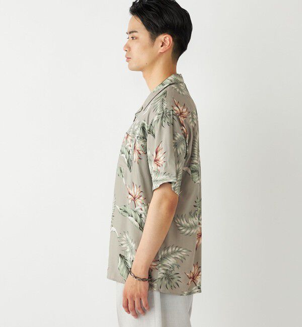 SHIPS Colors 「SHIPS Colors:〈洗濯機可能〉レーヨン プリント シャツ」|シャツ・ブラウス|