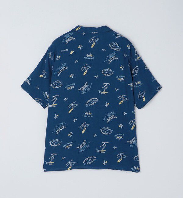 SHIPS Colors 「SHIPS Colors:〈洗濯機可能〉レーヨン プリント シャツ」|シャツ・ブラウス|