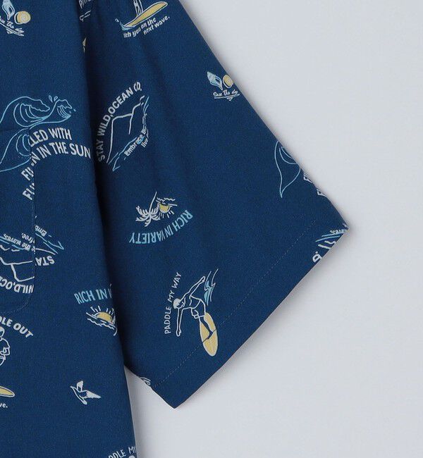 SHIPS Colors 「SHIPS Colors:〈洗濯機可能〉レーヨン プリント シャツ」|シャツ・ブラウス|