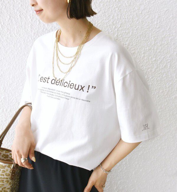 SHIPS for women「サダハルアオキ コラボ TEE」|Tシャツ・カットソー|
