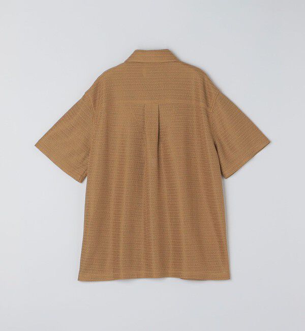 SHIPS「City Ambient Products: レギュラーカラー メッシュ シアー シャツ」|シャツ・ブラウス|