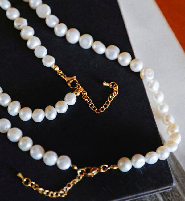 quaranciel「quaranciel: 淡水 パール ロング ネックレス」|ネックレス|