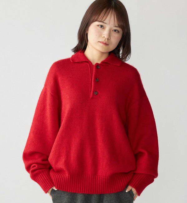 SHIPS「【City Ambient Products別注】tone: POLO SWEATER」|ニット・セーター|