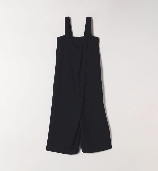 SHIPS any「SHIPS any:〈洗濯機可能〉ツイード ライク サロペット［NAVY BLUE］」|オールインワン|