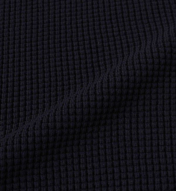 SHIPS「【SHIPS別注】FRED PERRY: シングル ティップ ワッフル ニット」|ニット・セーター|