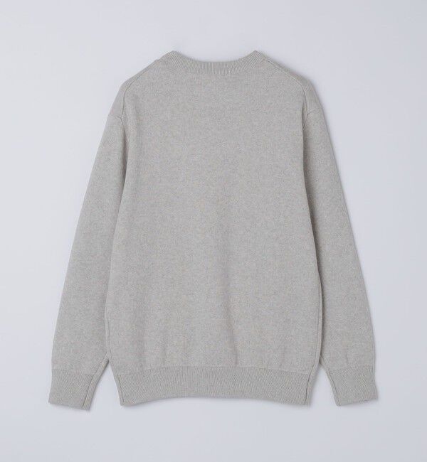 SHIPS「SHIPS:〈洗濯機可能〉 コットン カシミヤ ソリッド クルーネック ニット」|ニット・セーター|