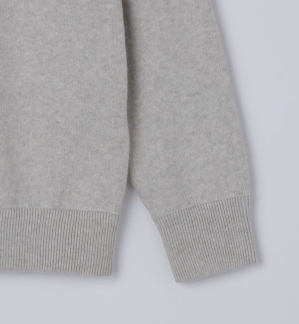 SHIPS「SHIPS:〈洗濯機可能〉 コットン カシミヤ ソリッド クルーネック ニット」|ニット・セーター|