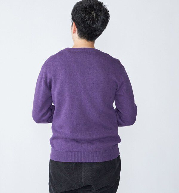 SHIPS「SHIPS:〈洗濯機可能〉 コットン カシミヤ ソリッド クルーネック ニット」|ニット・セーター|