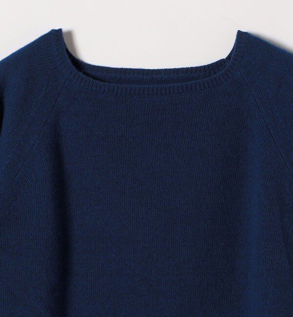 quaranciel「quaranciel:〈手洗い可能〉AQUA カシミヤ ミックス ボートネック ロングリブ パフ ニット」|ニット・セーター|