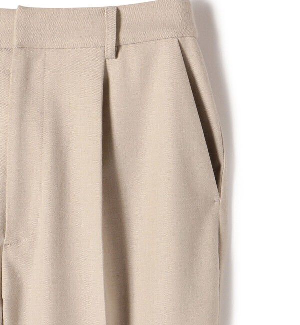 SHIPS for women「〈手洗い可能〉DELEGANT テーパード パンツ（セットアップ対応）」|スラックス|